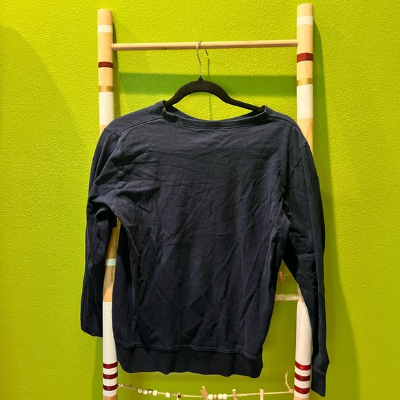 Funny Navy Blue United States Long Sleeve Shirt. - Picture 2 of 2